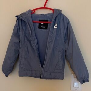 Nike Kids Light Blue Hooded Jacket